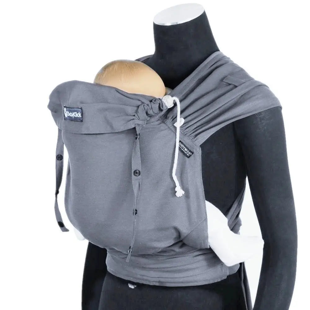 Graphite DidyKlick 4u by Didymos - Half Buckle CarrierLittle Zen One4048554407643