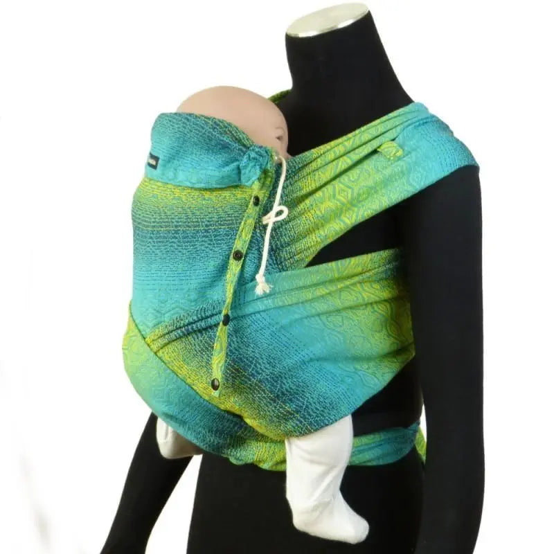 Hearts Malachite DidyKlick by Didymos - Half Buckle CarrierLittle Zen One4048554101657