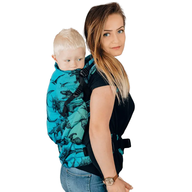 Jurassic Park Preschool Carrier by LennyLamb - Buckle CarrierLittle Zen OneJurassic Park New Era Toddler Onbuhimo by LennyLamb