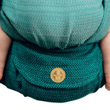 Little Herringbone Ombre Green LennyLight Carrier by LennyLamb - Buckle CarrierLittle Zen One5907557780674