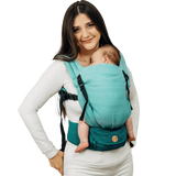 Little Herringbone Ombre Green LennyLight Carrier by LennyLamb - Buckle CarrierLittle Zen One5907557780674
