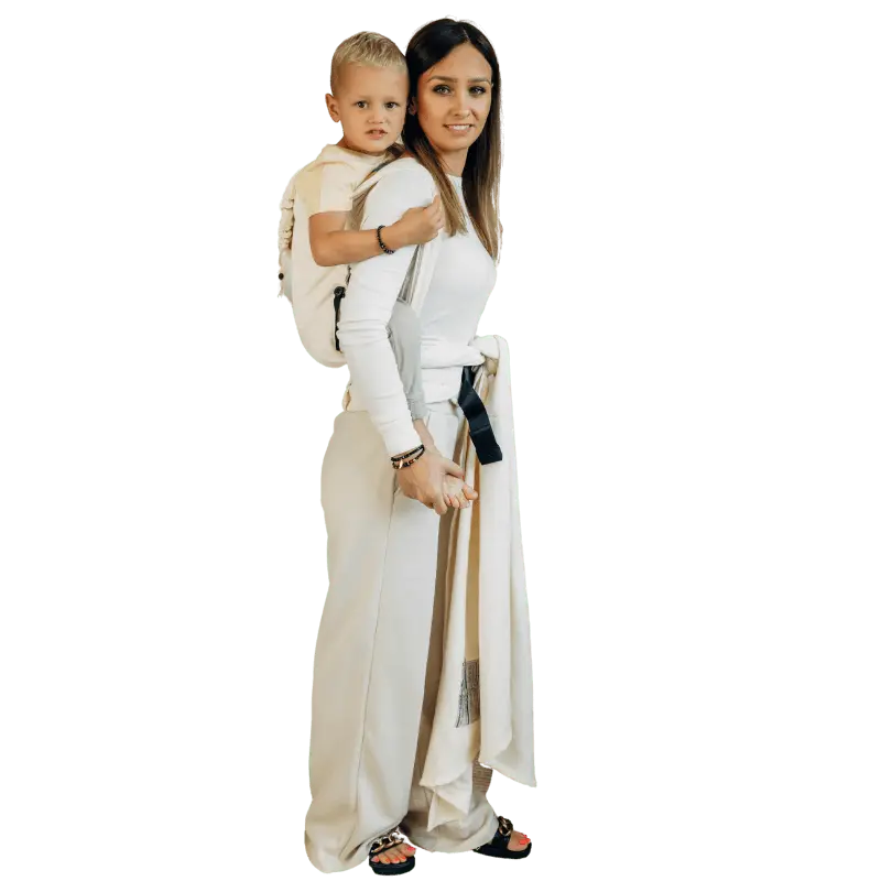 Luce Preschool Half Buckle by LennyLamb - Half Buckle CarrierLittle Zen One