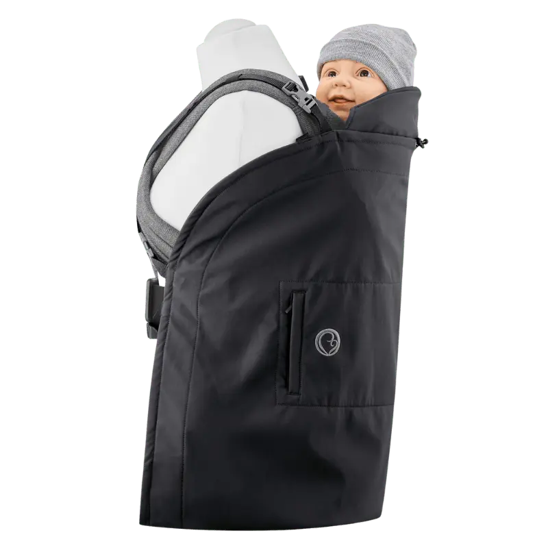 Mamalila Softshell Babywearing Cover Black - Babywearing OuterwearLittle Zen One4251054508011