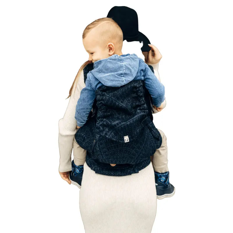 Peacocks Tail Sublime Preschool Carrier by LennyLamb - Buckle CarrierLittle Zen One