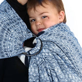 Prima Dark Blue and White DidySling by Didymos - Ring SlingLittle Zen One4048554211950