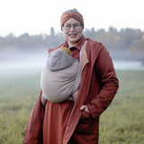 Prima Frosted Almond Wool Woven Wrap by Didymos - Little Zen One4048554186142