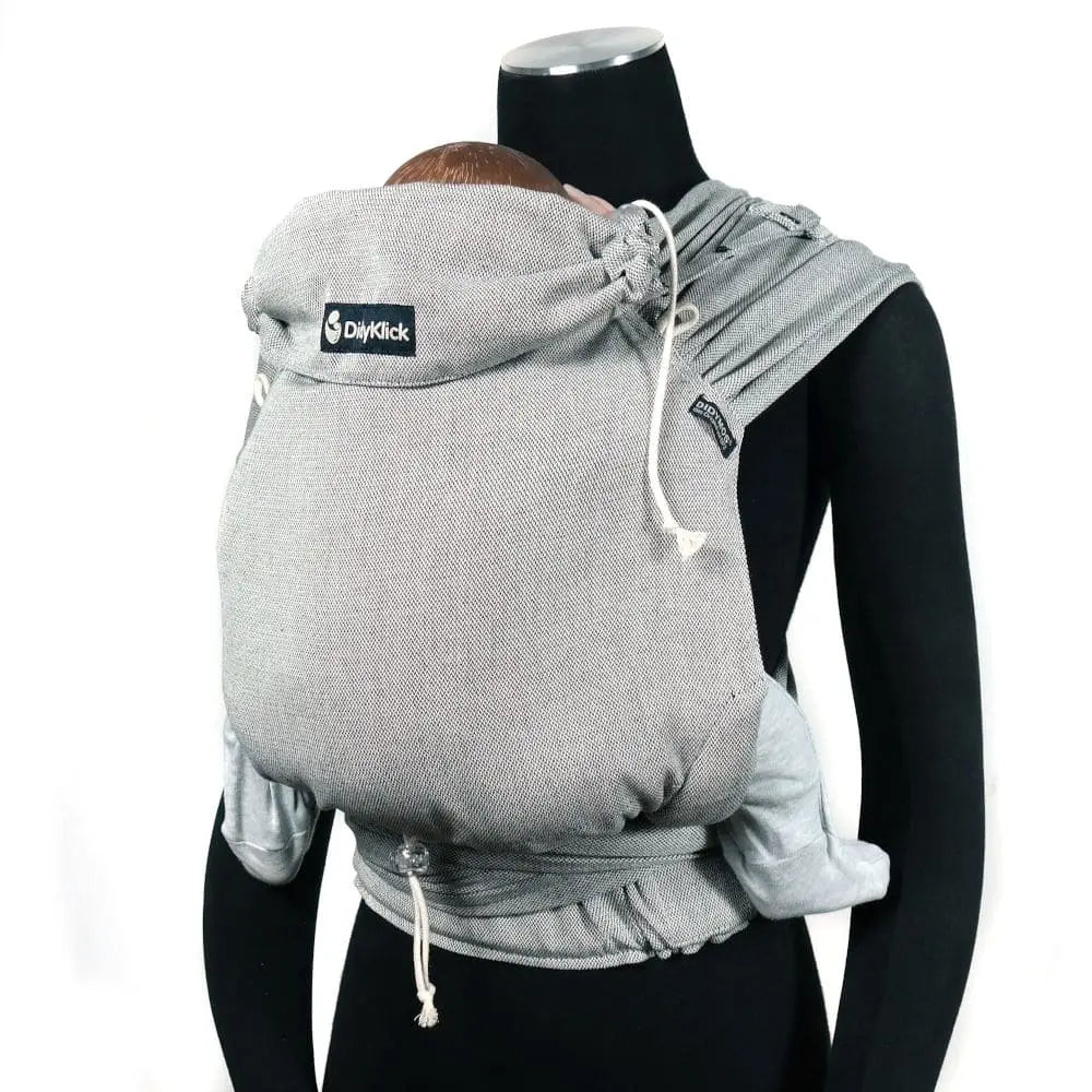 Silver DidyKlick 4u by Didymos - Half Buckle CarrierLittle Zen One4048554841645