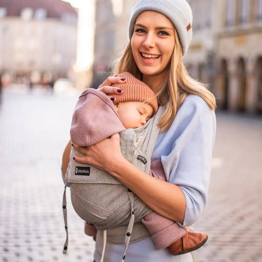 Silver DidyKlick by Didymos - Half Buckle CarrierLittle Zen One4048554841652