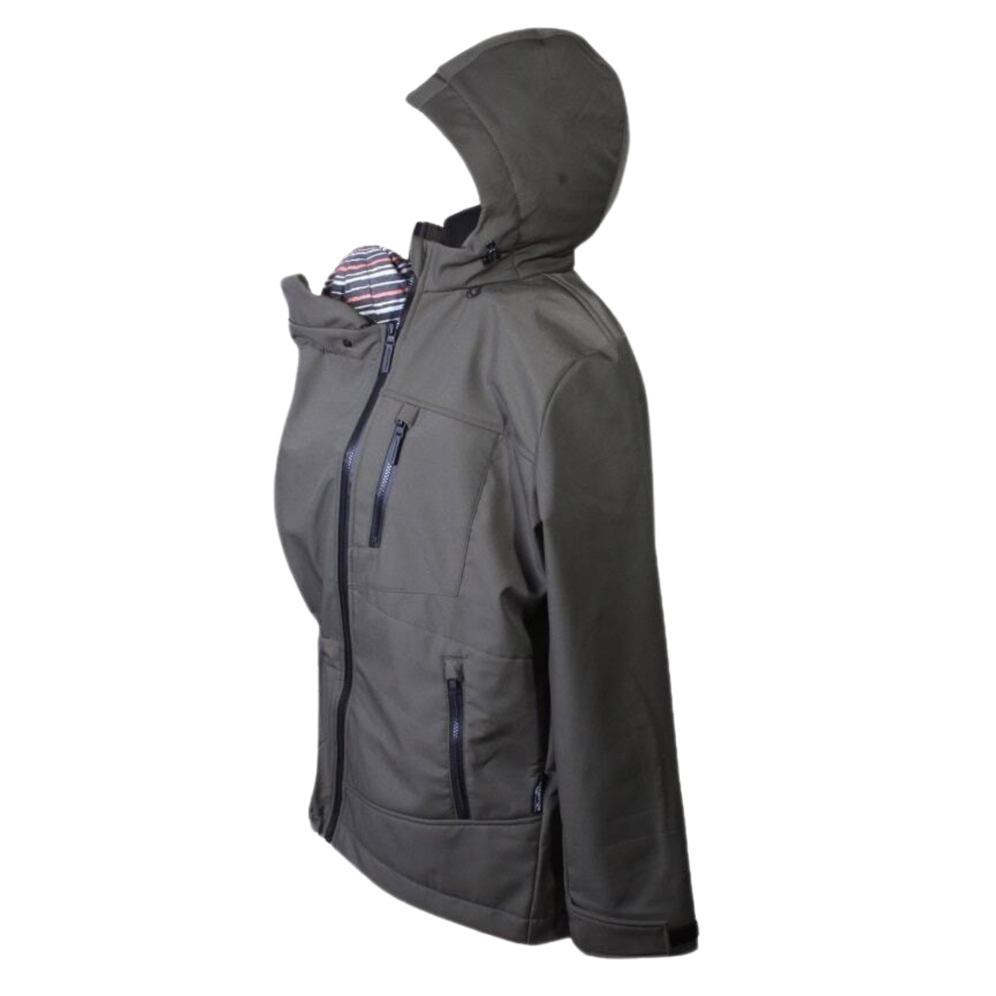 Angel Wings babywearing jacket for men made in the Czech Republic, designed for comfort for front or back carrying