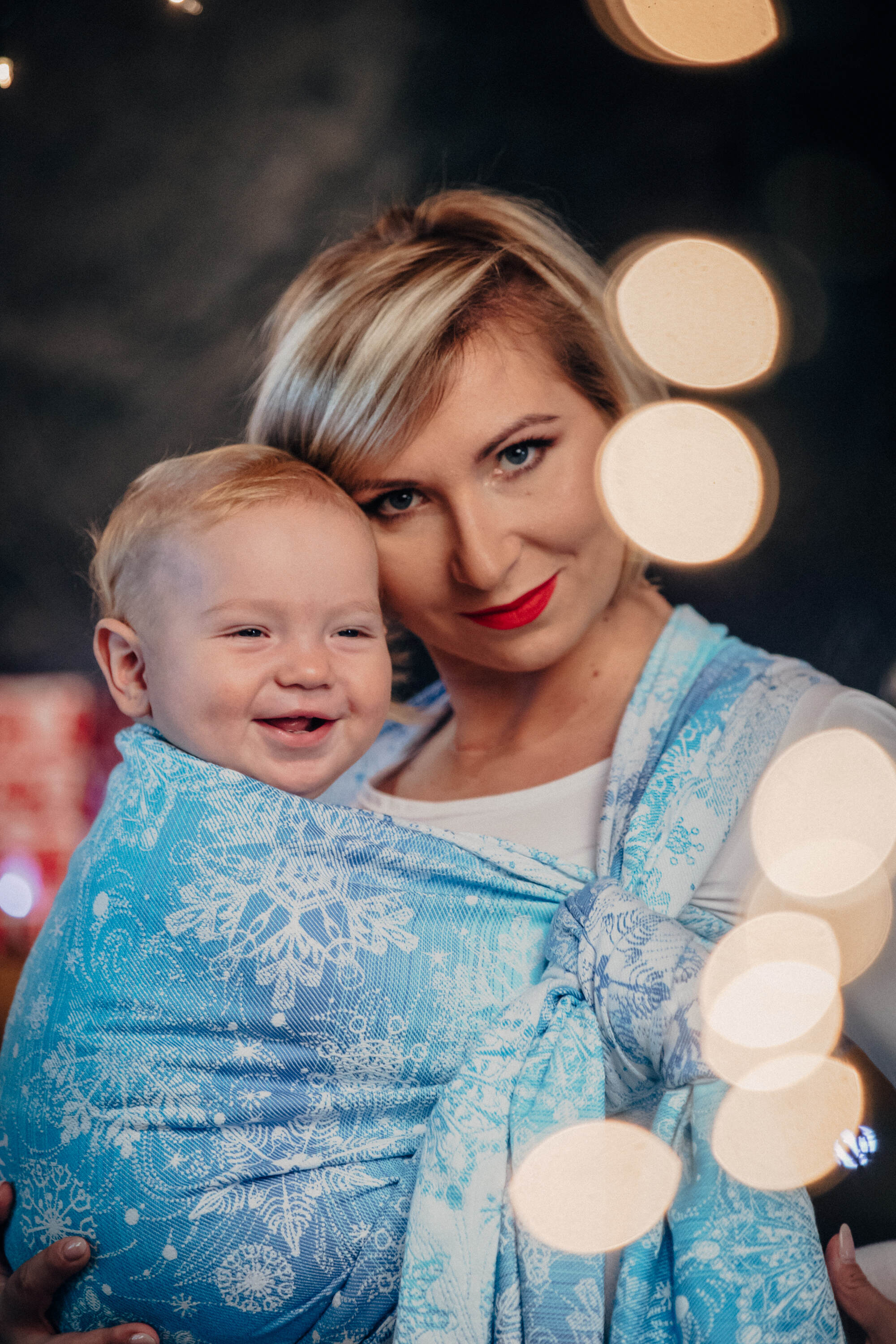 Snow Queen Woven Wrap by LennyLamb LennyLamb at Little Zen One