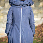 Angel Wings Babywearing Winter Coat Pewter Grey Angel Wings