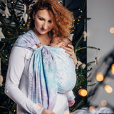 Glittering Snow Queen Ring Sling by LennyLamb LennyLamb at Little Zen One