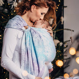 Glittering Snow Queen Ring Sling by LennyLamb LennyLamb at Little Zen One