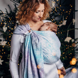 Glittering Snow Queen Ring Sling by LennyLamb LennyLamb at Little Zen One