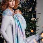 Glittering Snow Queen Ring Sling by LennyLamb LennyLamb at Little Zen One