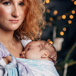 Glittering Snow Queen Ring Sling by LennyLamb LennyLamb at Little Zen One