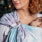 Glittering Snow Queen Ring Sling by LennyLamb LennyLamb at Little Zen One
