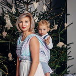 Glittering Snow Queen Woven Wrap by LennyLamb LennyLamb at Little Zen One