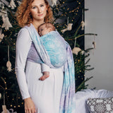 Glittering Snow Queen Woven Wrap by LennyLamb LennyLamb at Little Zen One