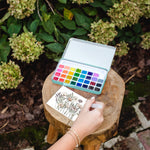 Wildflower Meadow watercolor painting kit Cate Paper Co. at Little Zen One