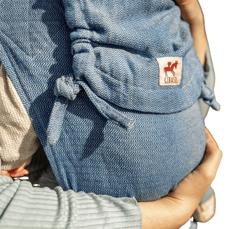Blue Tweed MySol Half Buckle by Girasol Girasol