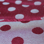 Red dots silk DidySling Ring Sling by Didymos Didymos at Little Zen One