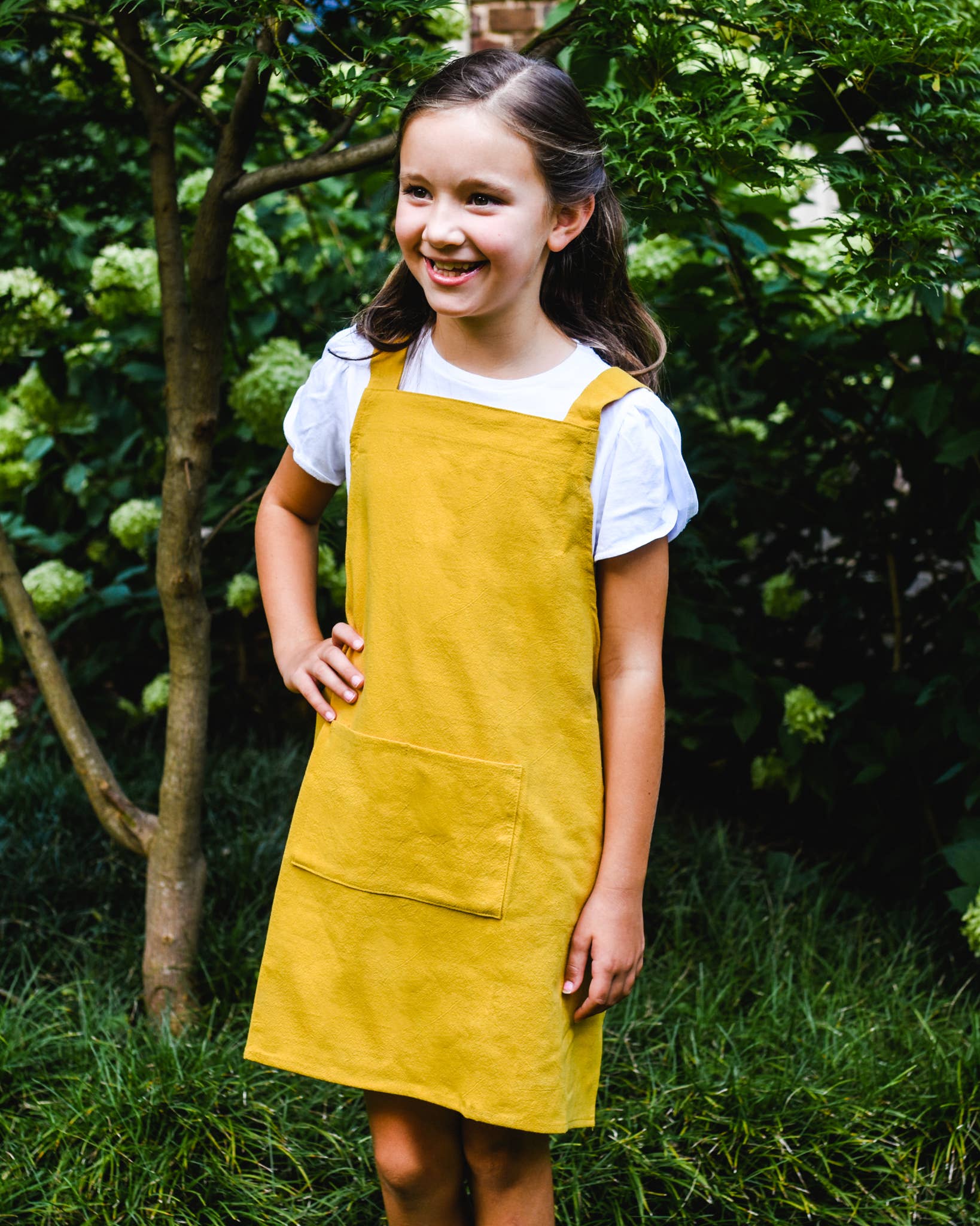 Cross Back Apron Cate Paper Co. at Little Zen One