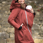 Angel Wings Babywearing Winter Coat Brick Angel Wings