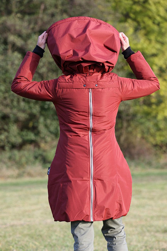 Angel Wings Babywearing Winter Coat Brick Angel Wings