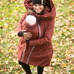 Angel Wings Babywearing Winter Coat Brick Angel Wings