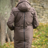 Angel Wings Babywearing Long Coat Brown