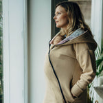 Babywearing Hoodie Wild Wine Vineyard by LennyLamb LennyLamb