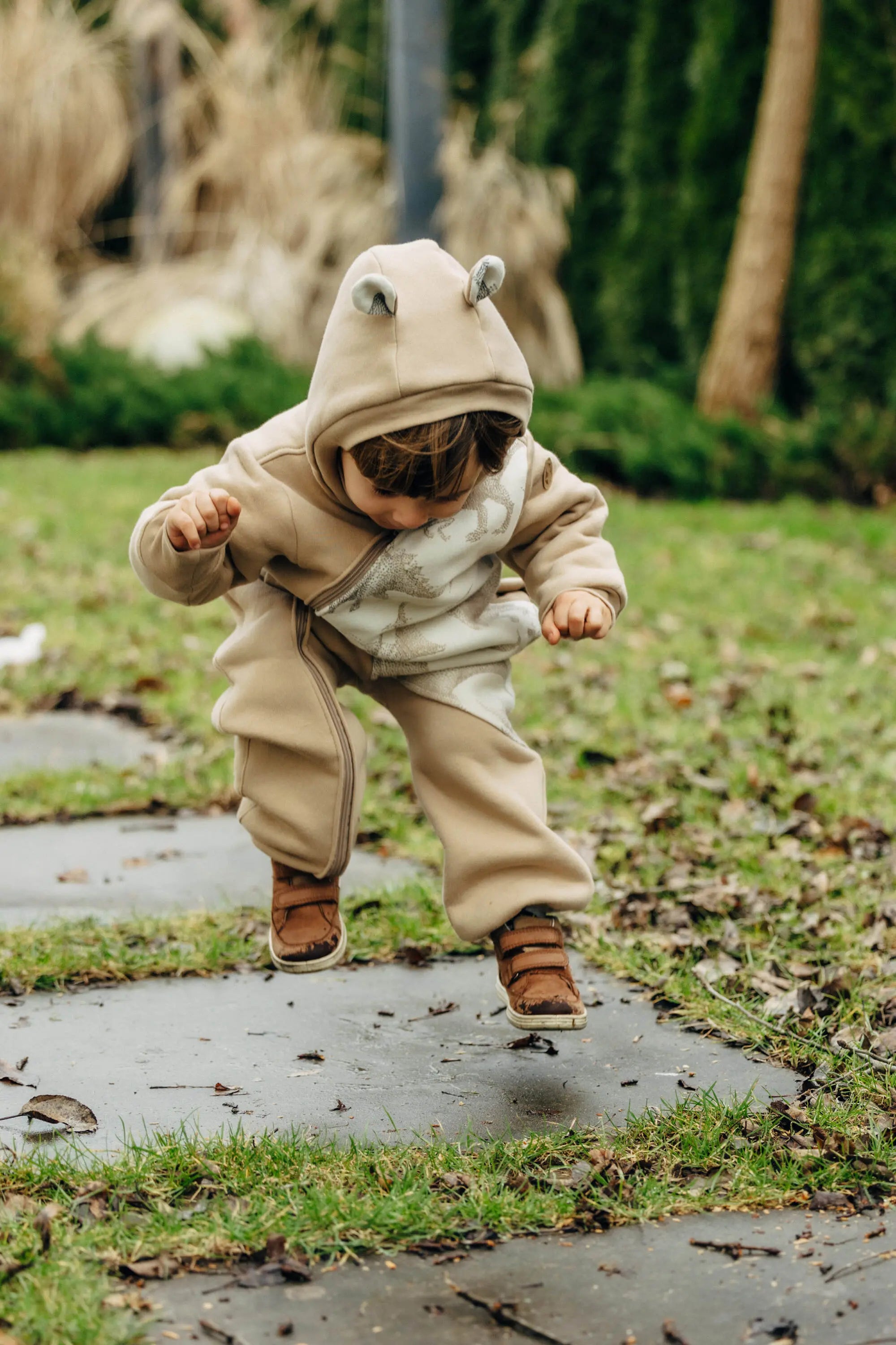 Bear Romper Jurassic Park Ice Desert by LennyLamb LennyLamb