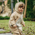 Bear Romper Jurassic Park Ice Desert by LennyLamb LennyLamb