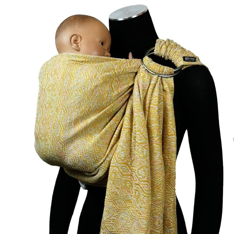 Hedwych Hearts Felice DidySling Ring Sling by Didymos Didymos at Little Zen One