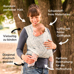 Hedwych Hearts Felice Woven Wrap by Didymos Didymos at Little Zen One