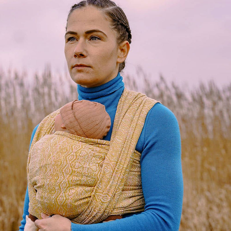 Hedwych Hearts Felice Woven Wrap by Didymos Didymos at Little Zen One