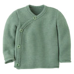 Disana Baby Jacket Merino Wool Knit - Jade Disana
