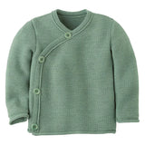 Disana Baby Jacket Merino Wool Knit - Jade Disana