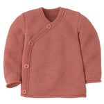 Disana Baby Jacket Merino Wool Knit - Soft Pink Disana