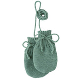 Disana Baby Mittens Organic Wool Knit - Jade Disana at Little Zen One
