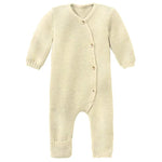 Disana Baby Overall Merino Wool Knit - Natural Disana