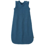 Disana Baby Sleeping Bag Merino Wool Knit - Dusty Blue Disana