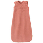 Disana Baby Sleeping Bag Merino Wool Knit - Soft Pink Disana