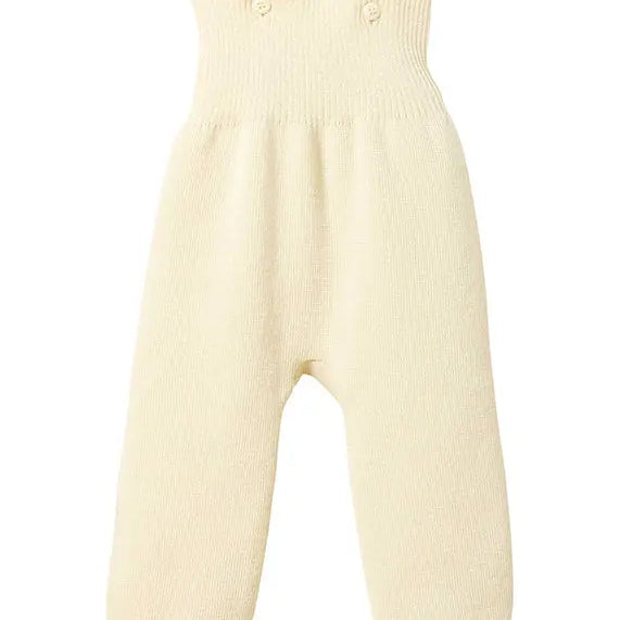 Disana Baby Trousers Merino Wool Knit - Natural Disana