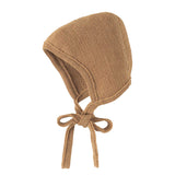 Disana Knitted Bonnet Organic Merino Wool – Caramel Disana at Little Zen One