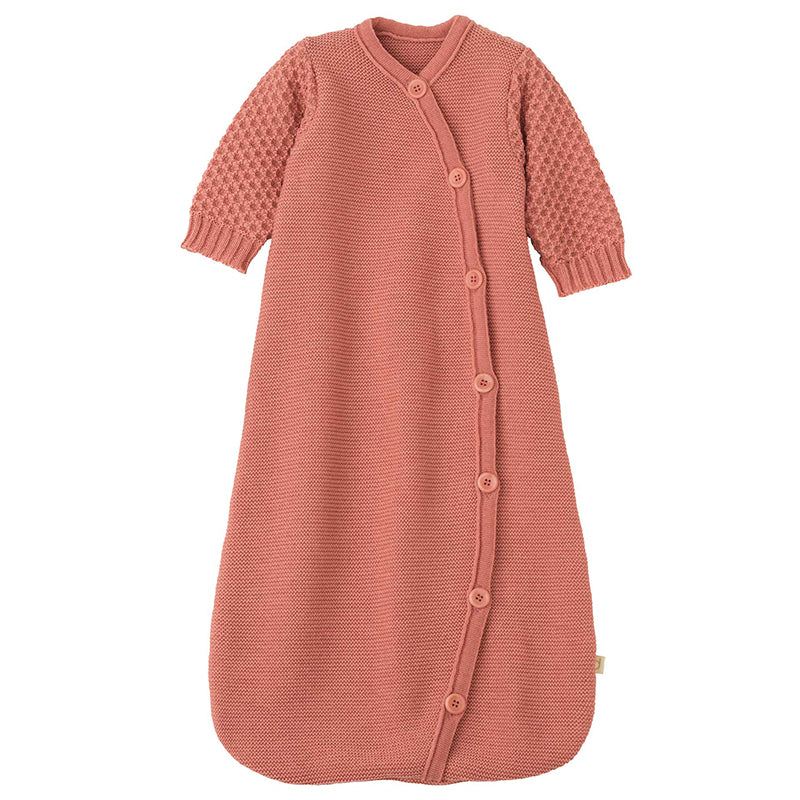 Disana Long-Sleeve Sleeping Bag - Soft Pink Disana at Little Zen One