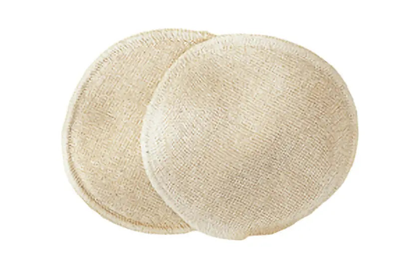 Disana Nursing Pads Silk Wool - Natural Disana