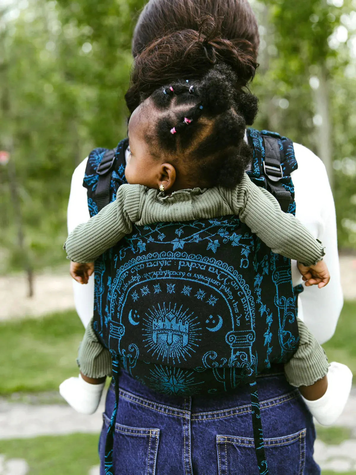 Doors of Durin Mellon Onbuhimo Baby Carrier by Oscha Oscha