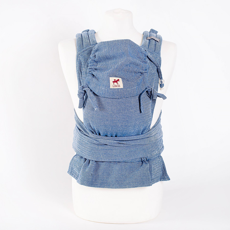Blue Tweed MySol Half Buckle by Girasol Girasol